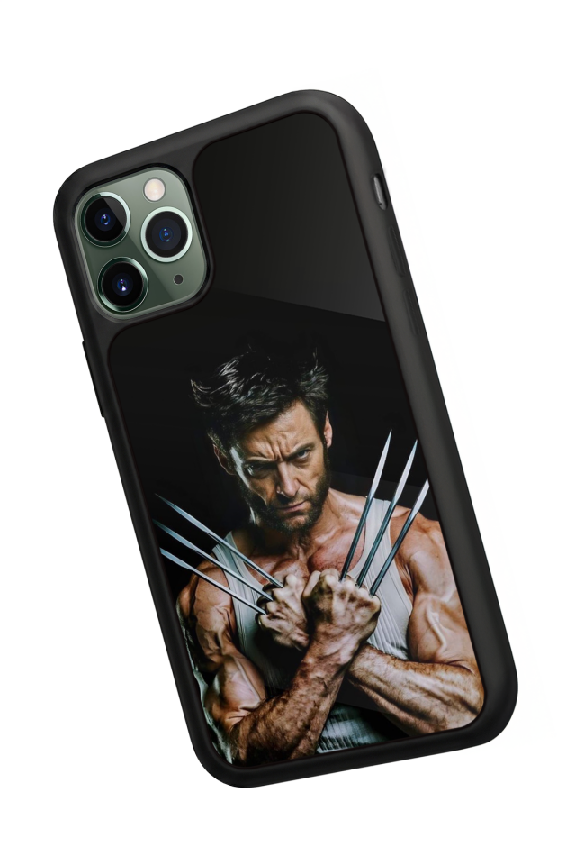 iPhone 11 Pro Uyumlu Wolverine Tasarımlı Glossy Premium Kılıf