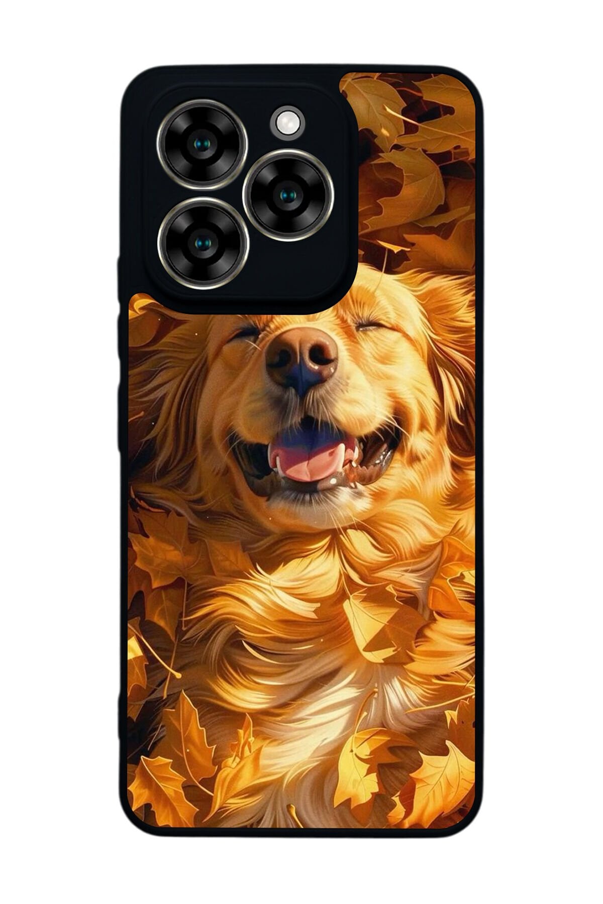 Reeder S919 Uyumlu Golden Kopek Tasarımlı Glossy Premium Kılıf
