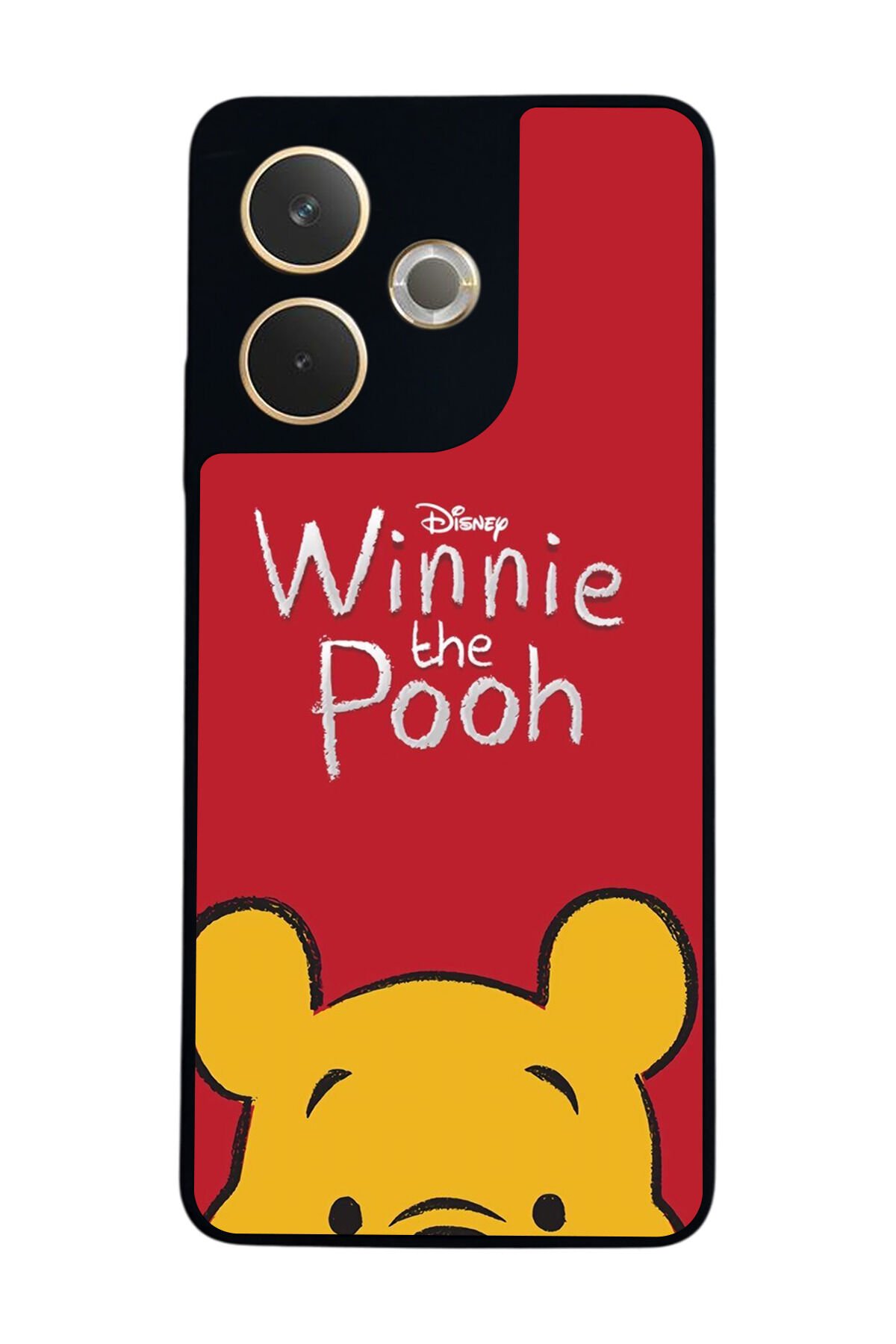 Oppo A5 Pro Uyumlu Winnie Tasarımlı Glossy Premium Kılıf