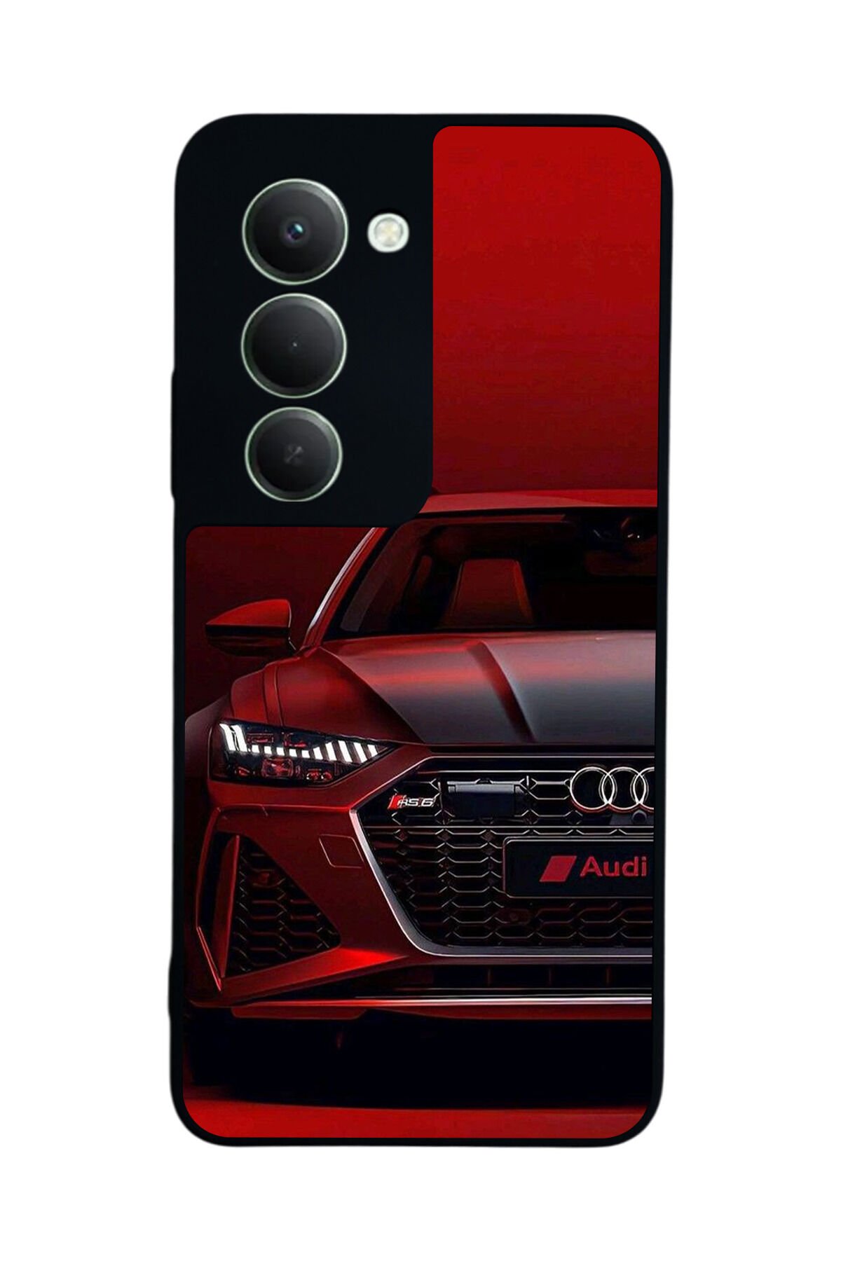 Xiaomi Redmi 15 5G Uyumlu Audi Tasarımlı Glossy Premium Kılıf