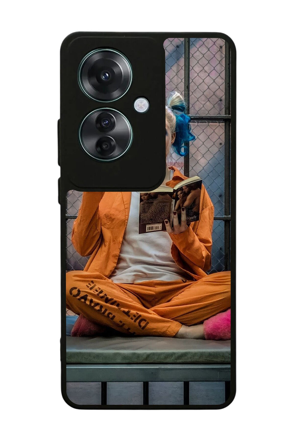 Oppo Reno 11F Uyumlu HarleyQueen Tasarımlı Glossy Premium Kılıf