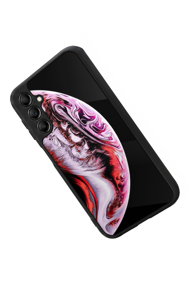 Samsung Galaxy A14 Uyumlu Ay Tasarımlı Glossy Premium Kılıf