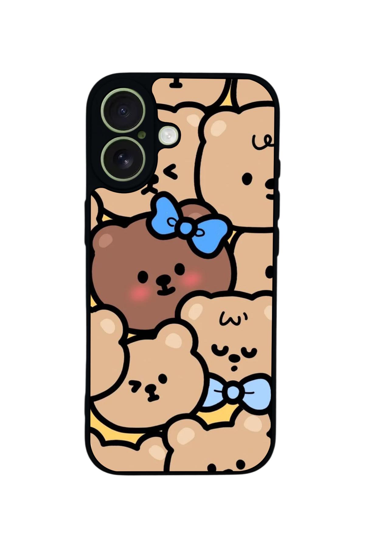 iPhone 17 Uyumlu Ayı Tasarımlı Glossy Premium Kılıf