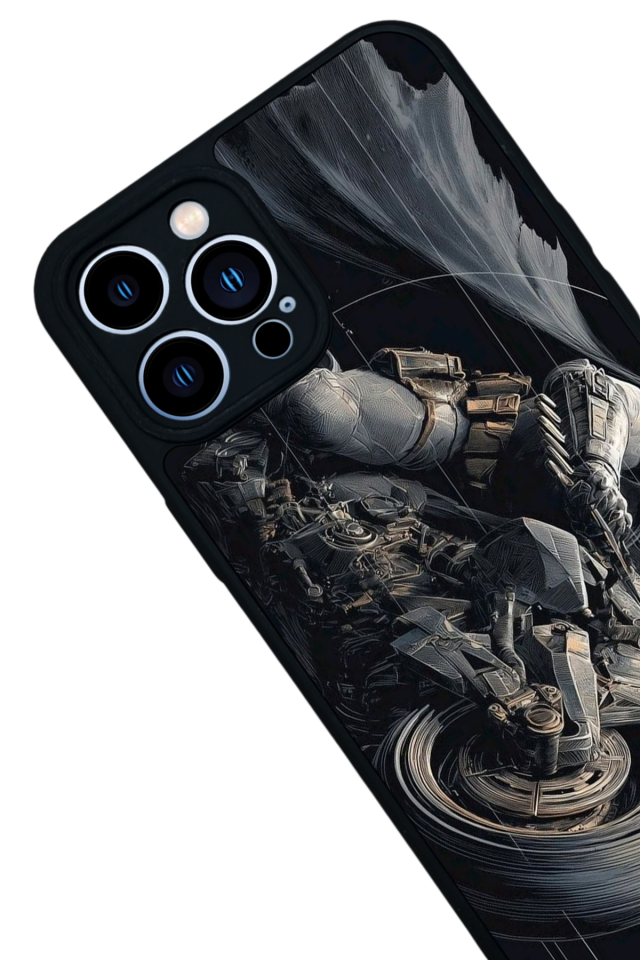 iPhone 13 Pro Max Uyumlu Batman Tasarımlı Glossy Premium Kılıf