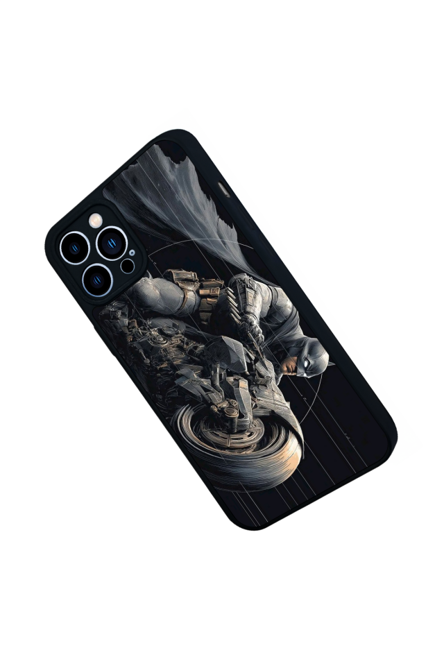 iPhone 13 Pro Max Uyumlu Batman Tasarımlı Glossy Premium Kılıf