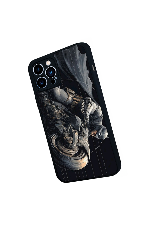 iPhone 13 Pro Max Uyumlu Batman Tasarımlı Glossy Premium Kılıf
