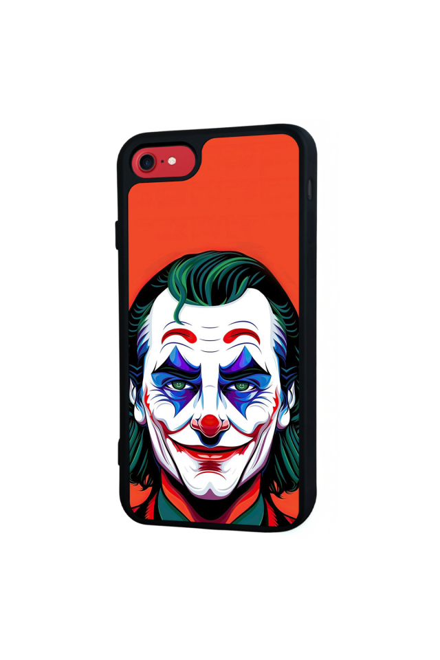 iPhone SE Uyumlu Joker Tasarımlı Glossy Premium Kılıf