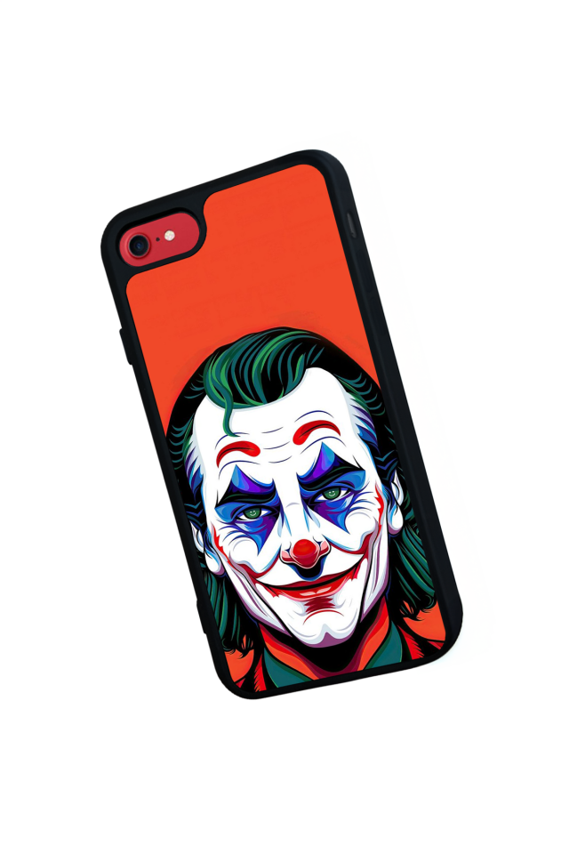 iPhone SE Uyumlu Joker Tasarımlı Glossy Premium Kılıf