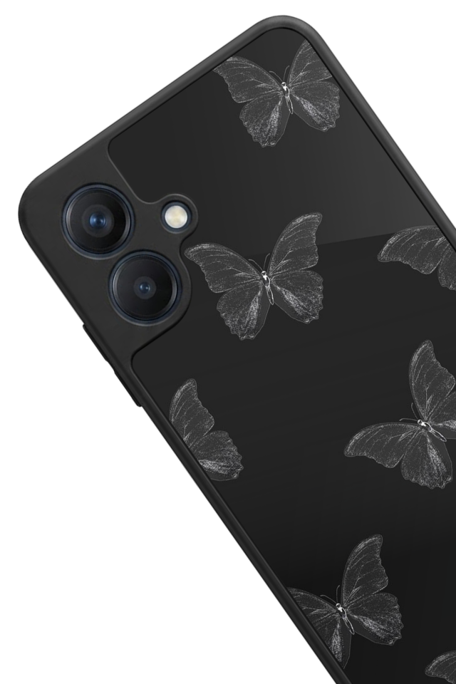 Samsung Galaxy A07 Uyumlu Kelebek Tasarımlı Glossy Premium Kılıf