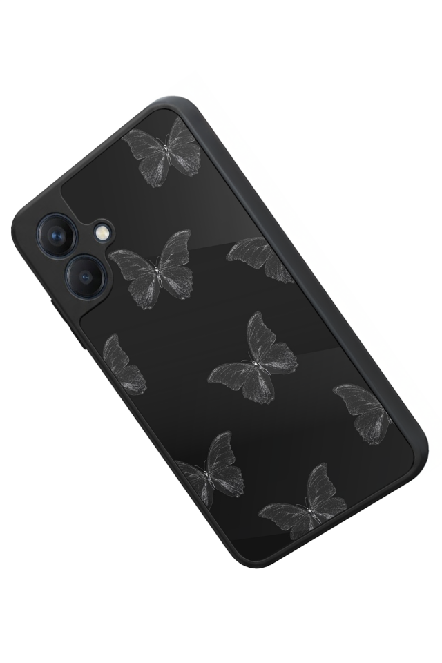 Samsung Galaxy A07 Uyumlu Kelebek Tasarımlı Glossy Premium Kılıf