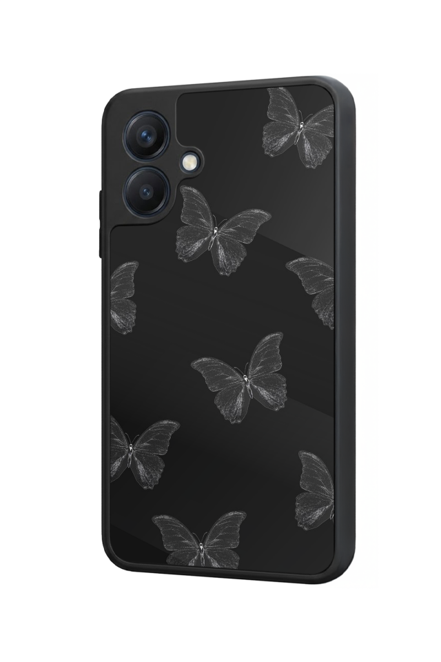 Samsung Galaxy A07 Uyumlu Kelebek Tasarımlı Glossy Premium Kılıf