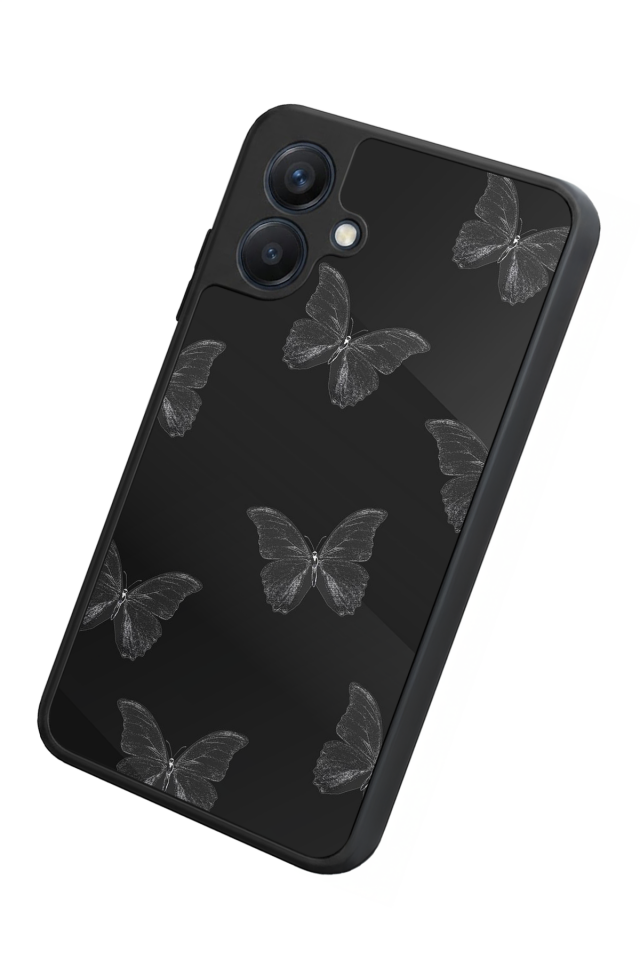 Samsung Galaxy A07 Uyumlu Kelebek Tasarımlı Glossy Premium Kılıf