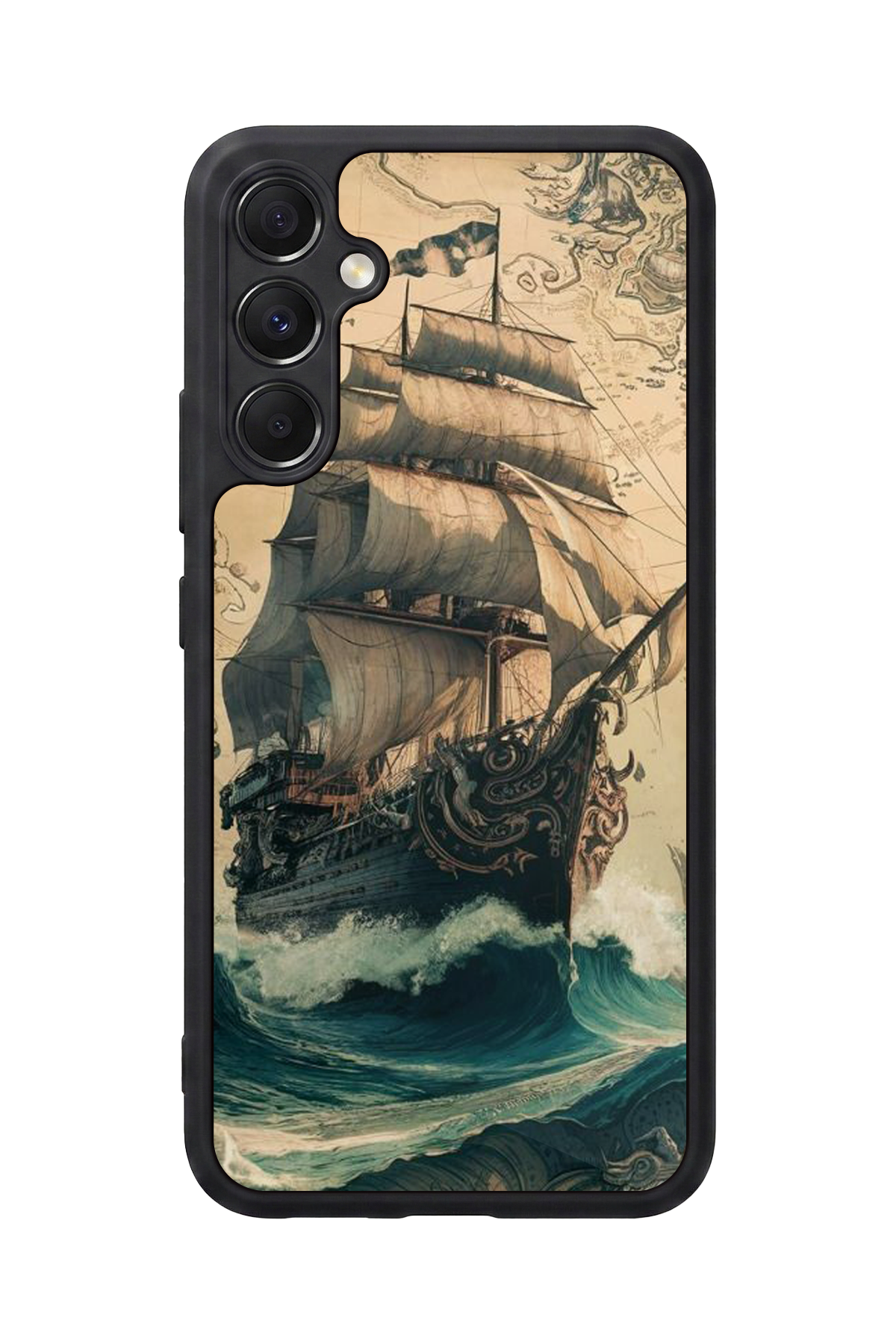 Samsung Galaxy M34 Uyumlu Korsan Tasarımlı Glossy Premium Kılıf