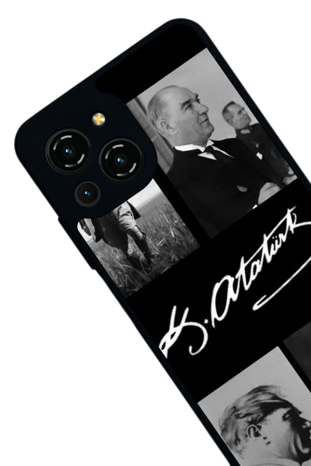 Reeder S23 Pro Max Uyumlu Mustafa Kemal Ataturk Tasarımlı Glossy Premium Kılıf