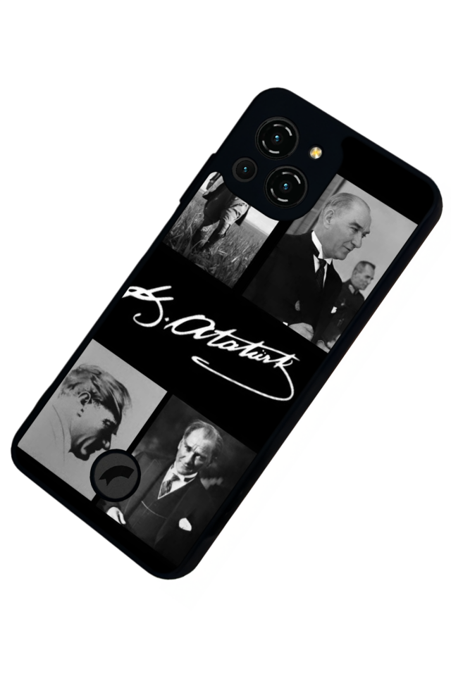 Reeder S23 Pro Max Uyumlu Mustafa Kemal Ataturk Tasarımlı Glossy Premium Kılıf