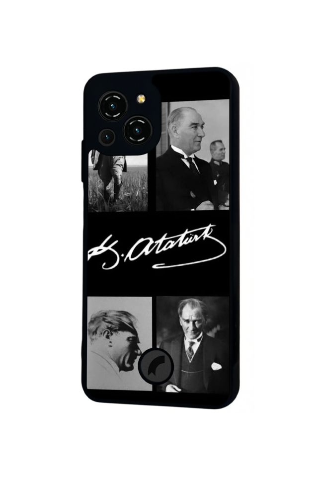 Reeder S23 Pro Max Uyumlu Mustafa Kemal Ataturk Tasarımlı Glossy Premium Kılıf