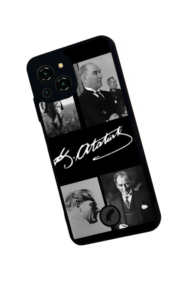 Reeder S23 Pro Max Uyumlu Mustafa Kemal Ataturk Tasarımlı Glossy Premium Kılıf