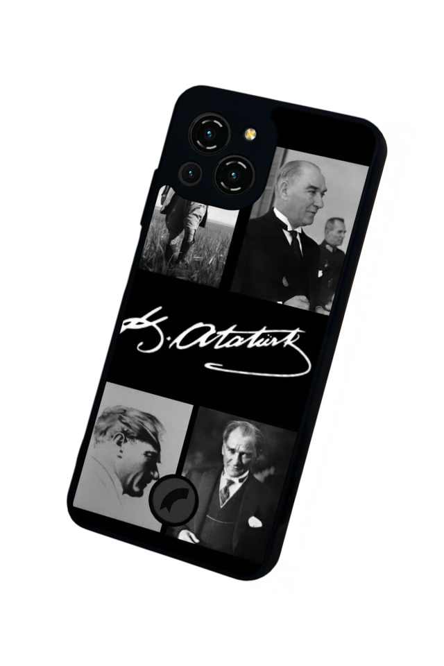 Reeder S23 Pro Max Uyumlu Mustafa Kemal Ataturk Tasarımlı Glossy Premium Kılıf