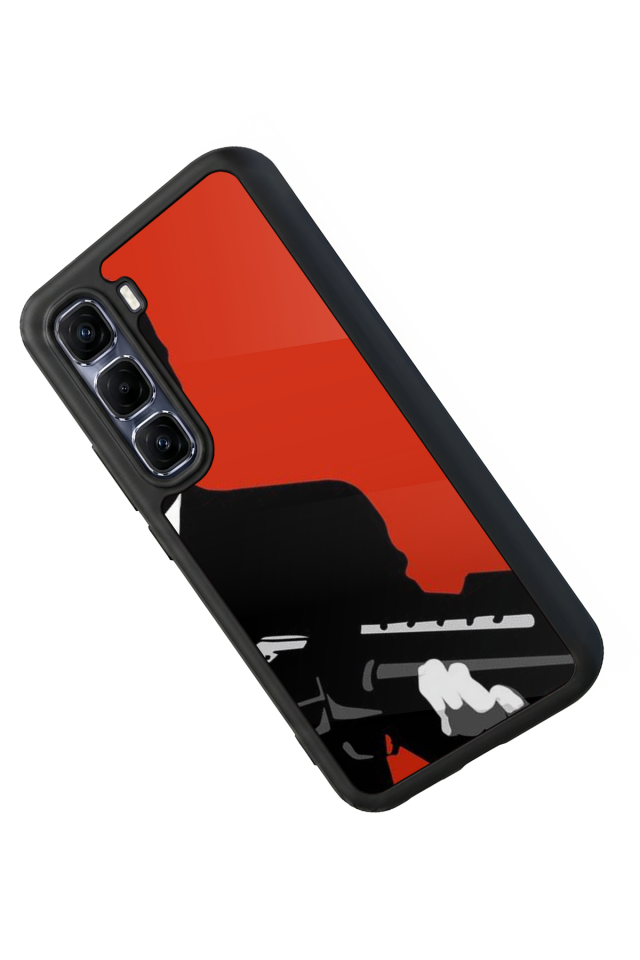 Infinix Hot 60 Pro Plus Uyumlu Scarface Tasarımlı Glossy Premium Kılıf