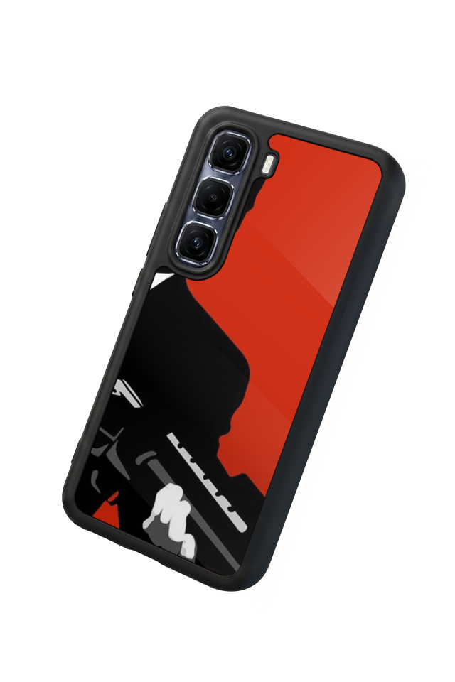 Infinix Hot 60 Pro Plus Uyumlu Scarface Tasarımlı Glossy Premium Kılıf