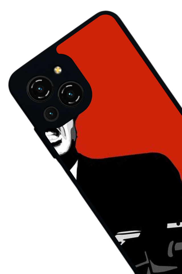 Reeder S23 Pro Max Uyumlu Scarface Tasarımlı Glossy Premium Kılıf