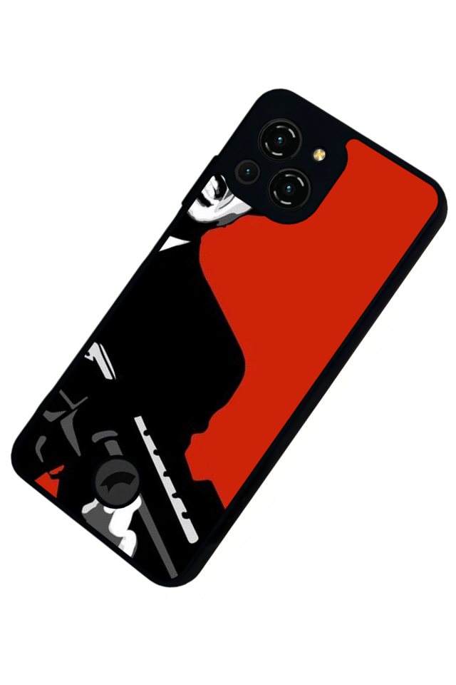 Reeder S23 Pro Max Uyumlu Scarface Tasarımlı Glossy Premium Kılıf