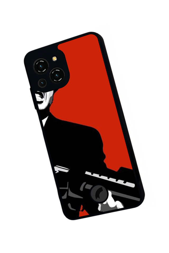 Reeder S23 Pro Max Uyumlu Scarface Tasarımlı Glossy Premium Kılıf