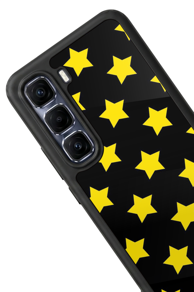 Infinix Hot 60 Pro Plus Uyumlu Simsek Tasarımlı Glossy Premium Kılıf