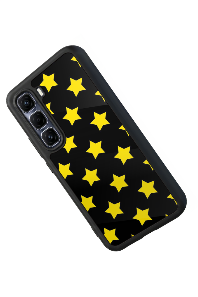 Infinix Hot 60 Pro Plus Uyumlu Simsek Tasarımlı Glossy Premium Kılıf