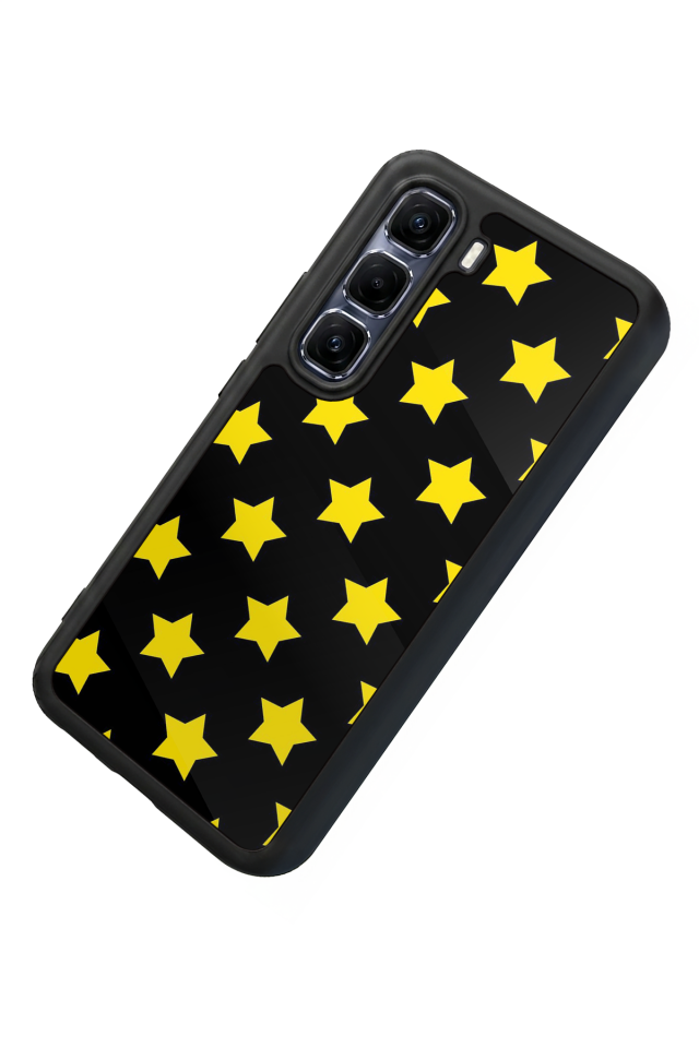 Infinix Hot 60 Pro Plus Uyumlu Simsek Tasarımlı Glossy Premium Kılıf