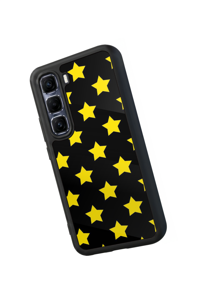 Infinix Hot 60 Pro Plus Uyumlu Simsek Tasarımlı Glossy Premium Kılıf