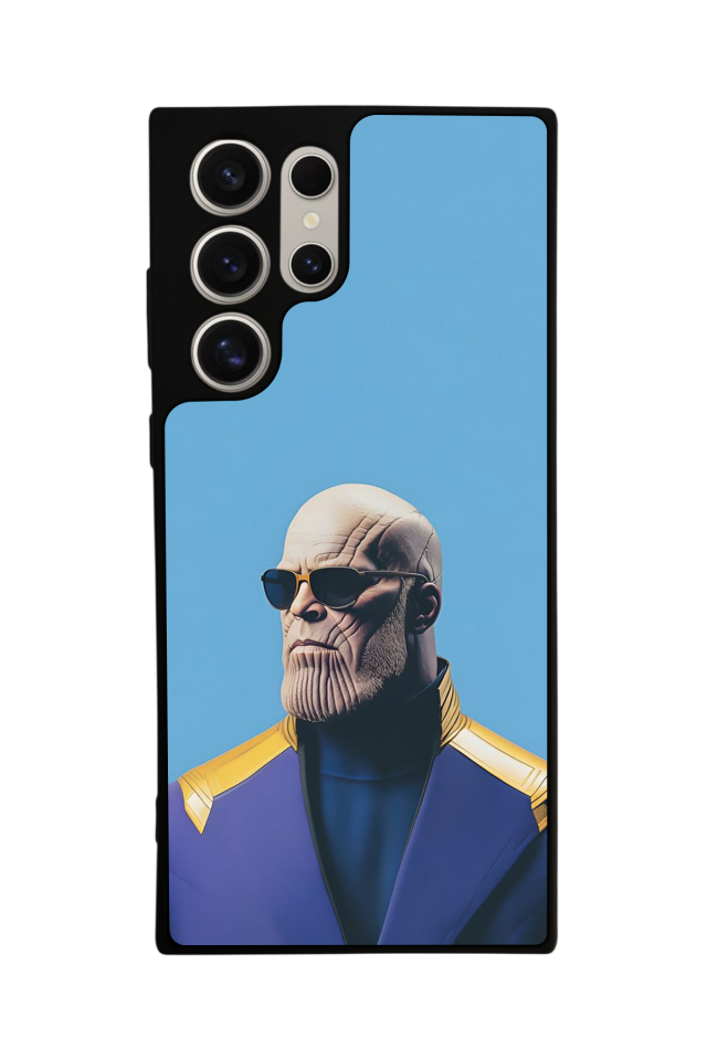 Samsung Galaxy S22 Ultra Uyumlu Thanos Tasarımlı Glossy Premium Kılıf
