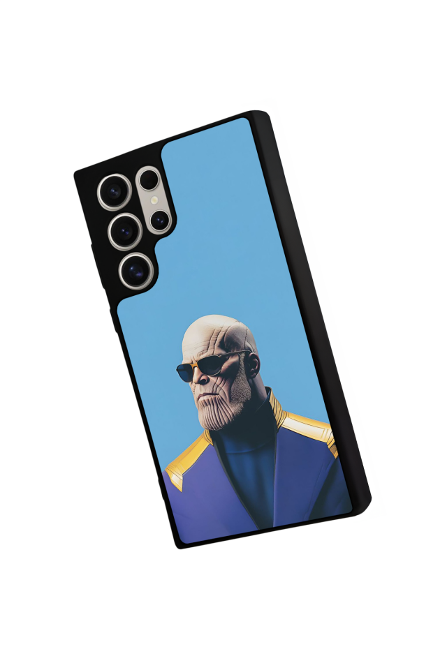 Samsung Galaxy S22 Ultra Uyumlu Thanos Tasarımlı Glossy Premium Kılıf