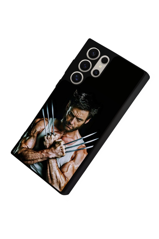 Samsung Galaxy S23 Ultra Uyumlu Wolverine Tasarımlı Glossy Premium Kılıf