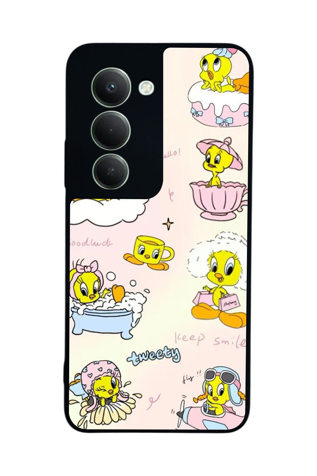 Xiaomi Redmi 15 5G Uyumlu Tweety Tasarımlı Glossy Premium Kılıf