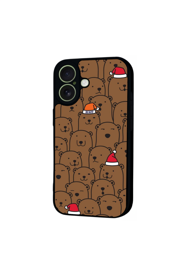 iPhone 17 Uyumlu Ayı Tasarımlı Glossy Premium Kılıf