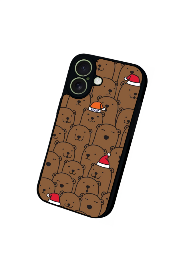 iPhone 17 Uyumlu Ayı Tasarımlı Glossy Premium Kılıf