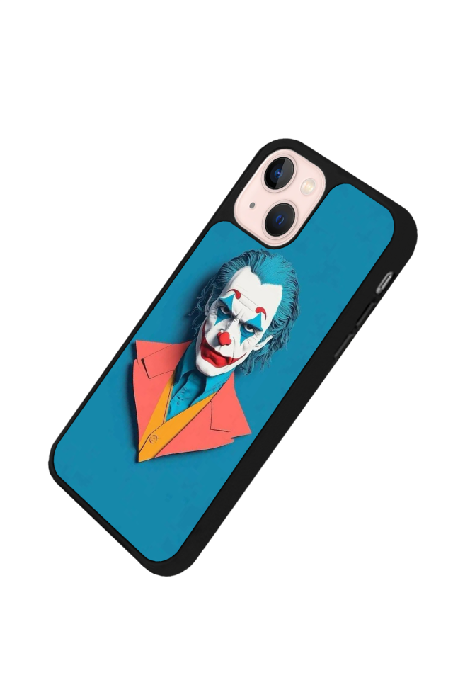 iPhone 15 Uyumlu Joker Tasarımlı Glossy Premium Kılıf