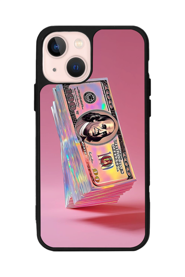 iPhone 13/14 Uyumlu Money Para Tasarımlı Glossy Premium Kılıf
