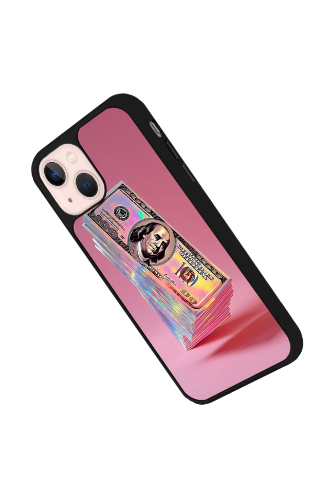 iPhone 13/14 Uyumlu Money Para Tasarımlı Glossy Premium Kılıf