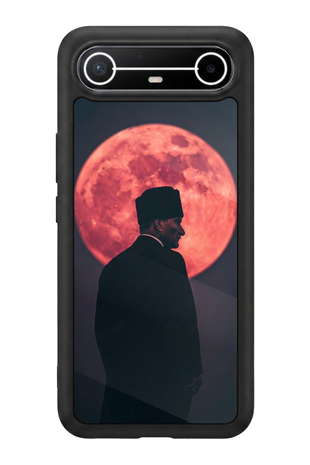Tecno Spark Slim 5G Uyumlu Mustafa Kemal Ataturk Tasarımlı Glossy Premium Kılıf