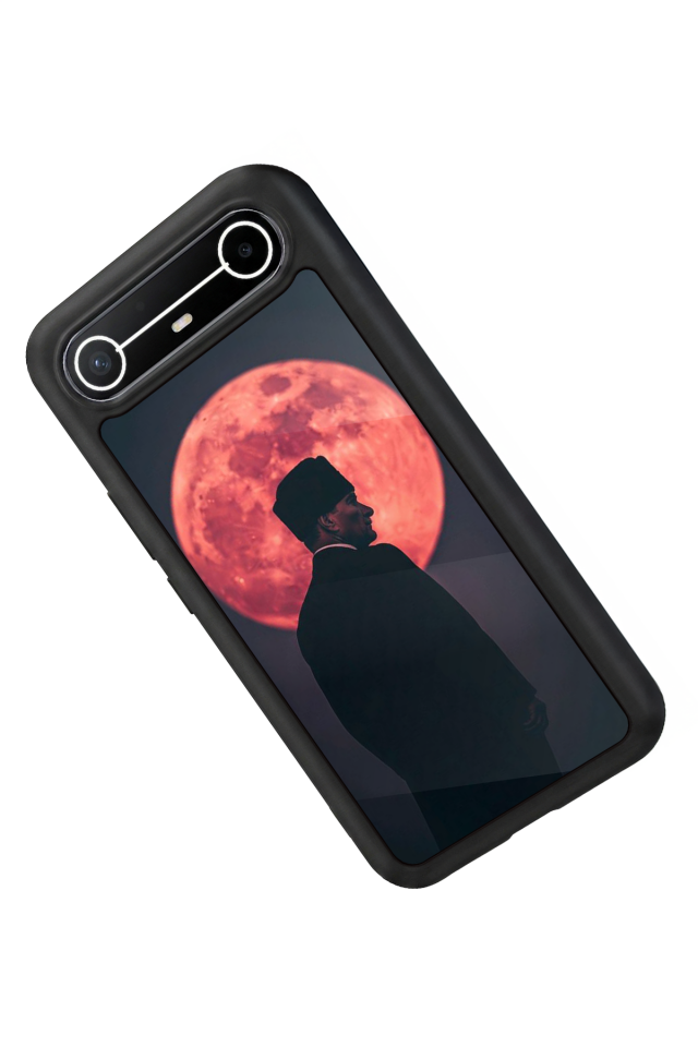 Tecno Spark Slim 5G Uyumlu Mustafa Kemal Ataturk Tasarımlı Glossy Premium Kılıf