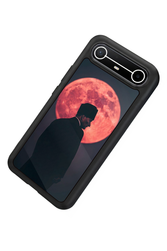 Tecno Spark Slim 5G Uyumlu Mustafa Kemal Ataturk Tasarımlı Glossy Premium Kılıf