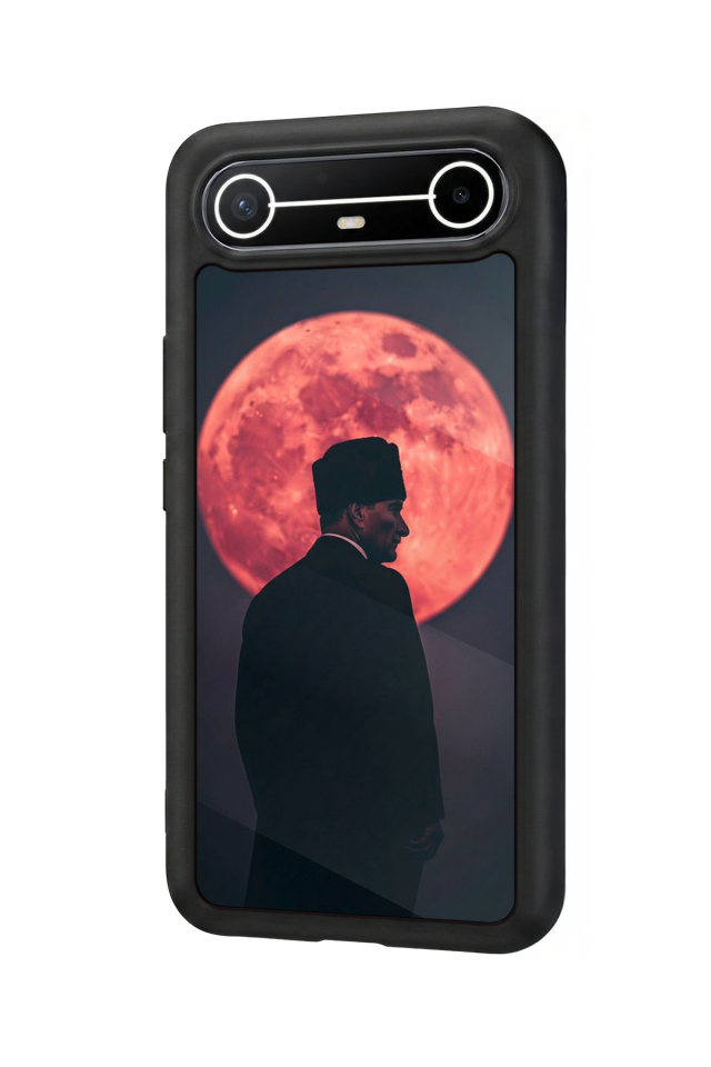 Tecno Spark Slim 5G Uyumlu Mustafa Kemal Ataturk Tasarımlı Glossy Premium Kılıf