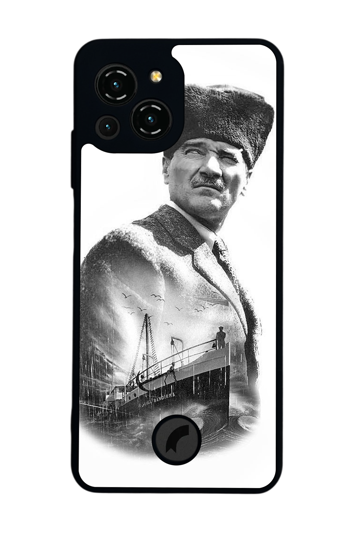 Reeder S23 Pro Max Uyumlu Mustafa Kemal Ataturk Tasarımlı Glossy Premium Kılıf