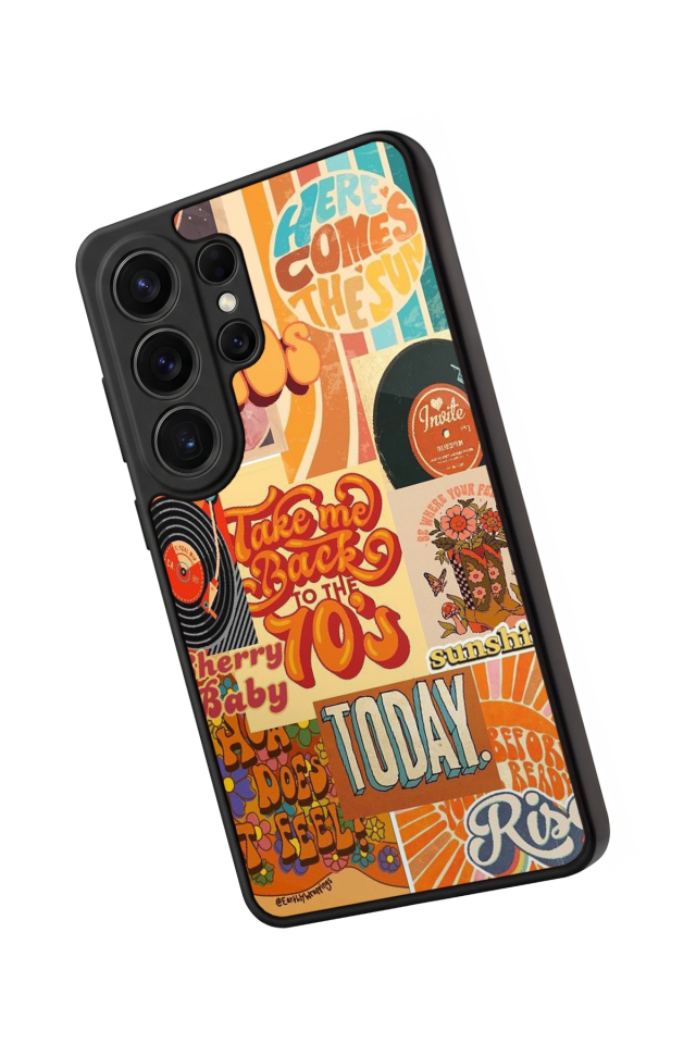 Samsung Galaxy S26 Ultra Uyumlu Poster Tasarımlı Glossy Premium Kılıf