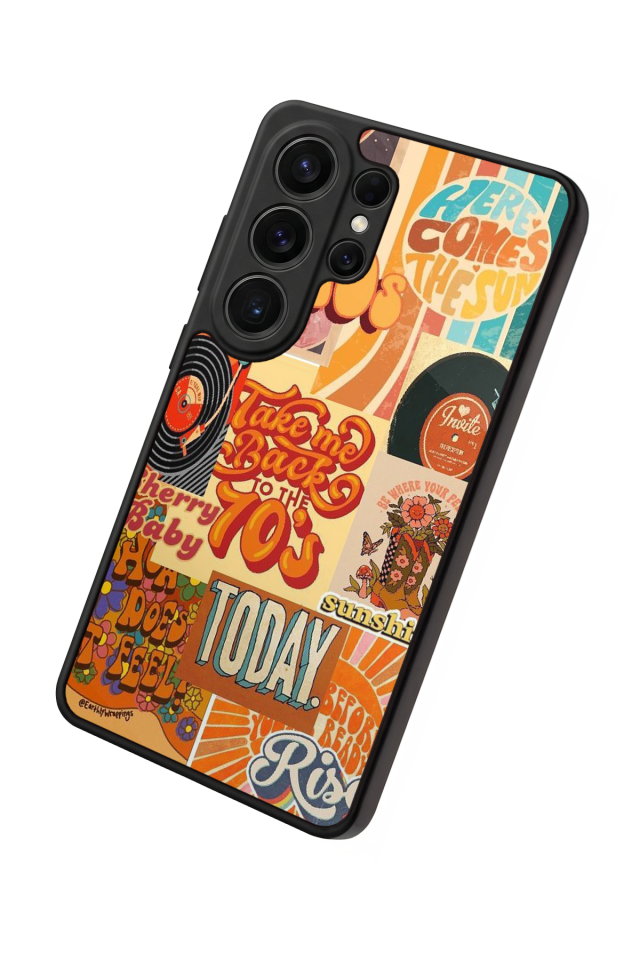 Samsung Galaxy S26 Ultra Uyumlu Poster Tasarımlı Glossy Premium Kılıf