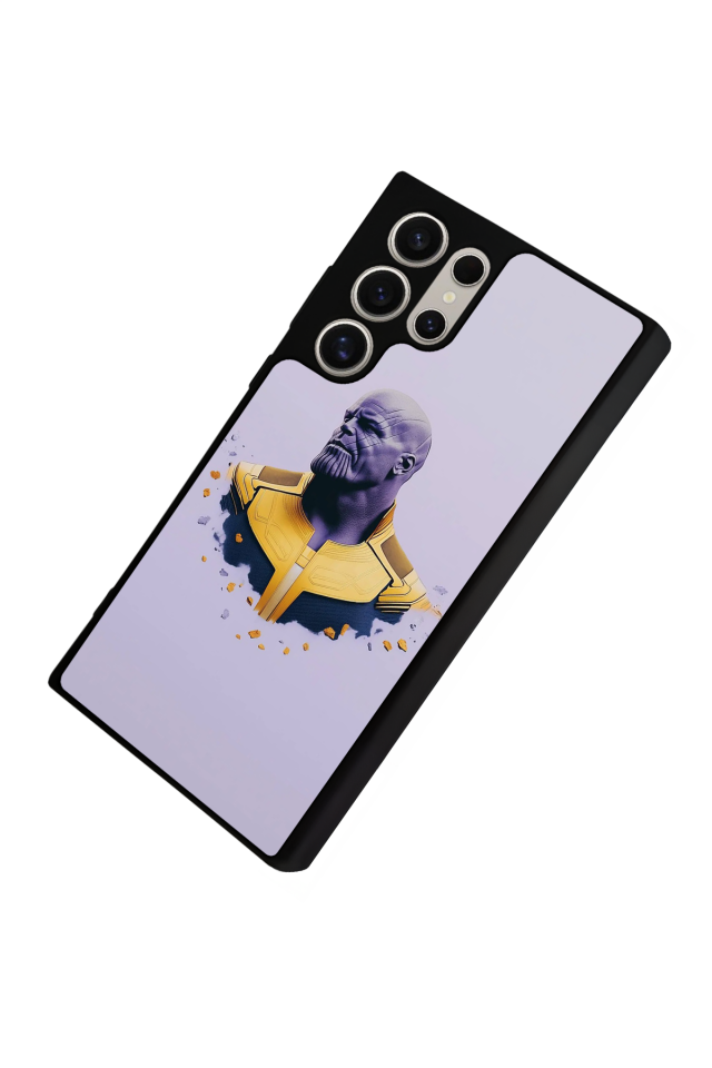 Samsung Galaxy S22 Ultra Uyumlu Thanos Tasarımlı Glossy Premium Kılıf