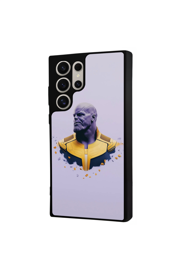 Samsung Galaxy S22 Ultra Uyumlu Thanos Tasarımlı Glossy Premium Kılıf