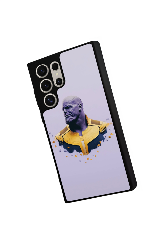 Samsung Galaxy S22 Ultra Uyumlu Thanos Tasarımlı Glossy Premium Kılıf